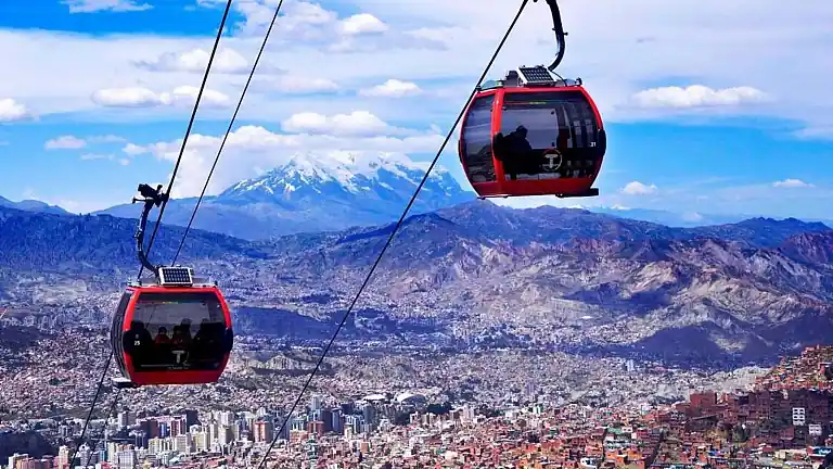 Teleférico La Paz Bolivia (Cable Car) Ride