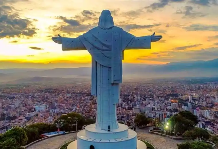 Christ of concord Cochabamba Bolivia